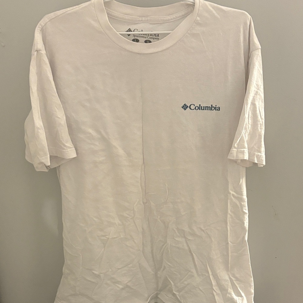 Columbia Men's Classic White Tee